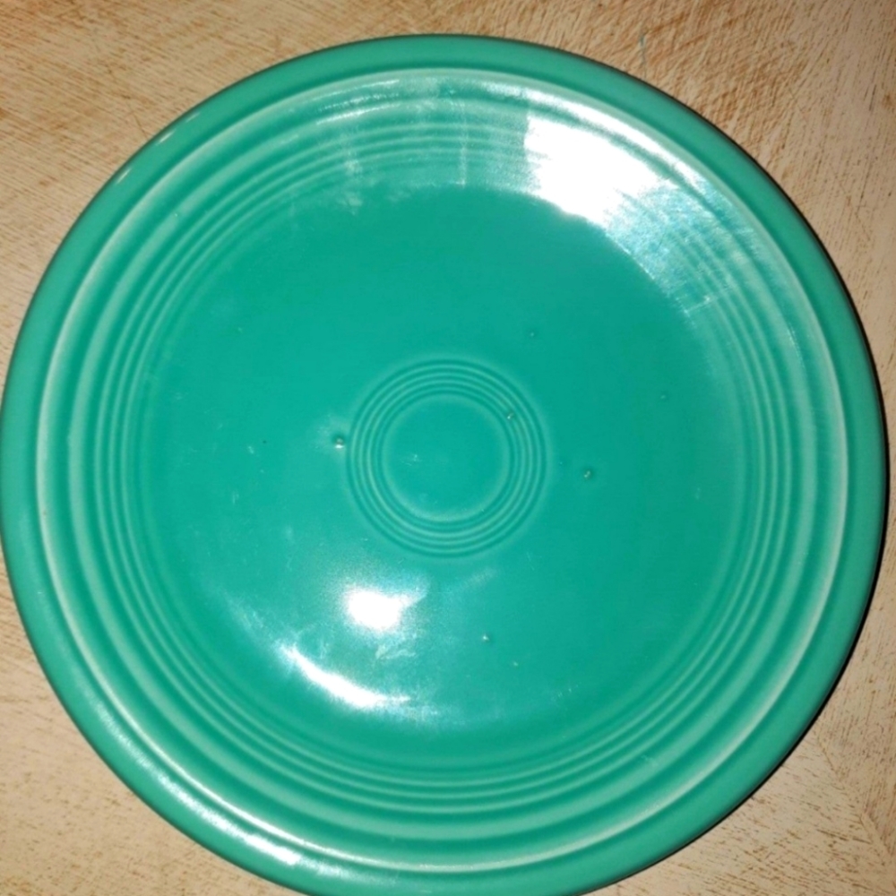Turquoise Fiesta Salad Plate